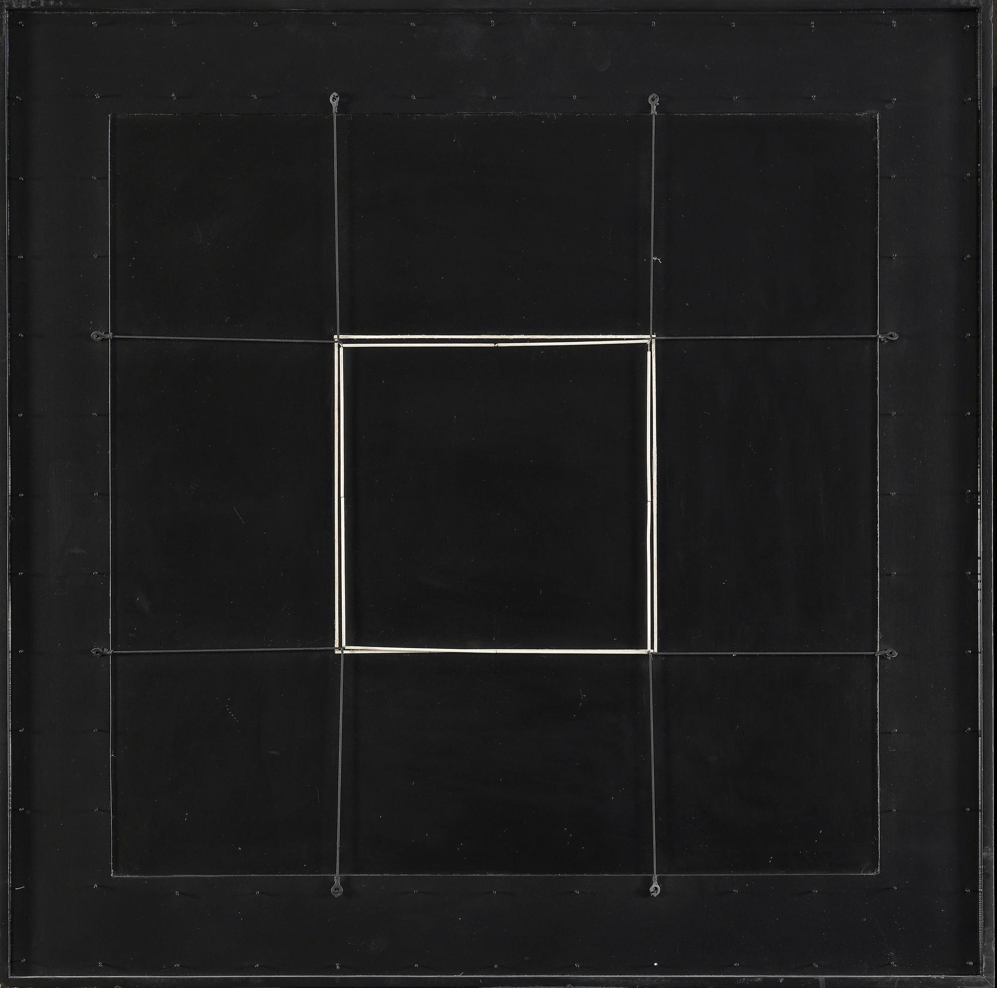 Spazio Elastico Doppio Quadrato Bianco (Intermutabile) (Elastic Space Double White Square (Intermutable))